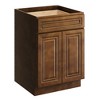 CASAINC 24 in. W x 34.5 in. H x 24 in. D Base Kitchen Cabinet with Drawer and Double Doors – Plywood Frame, Full Overlay, Soft-Close, RTA - 2 of 4