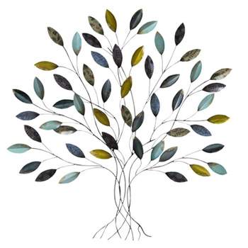 Tree Wall Decor Silver - Stratton Home Decor