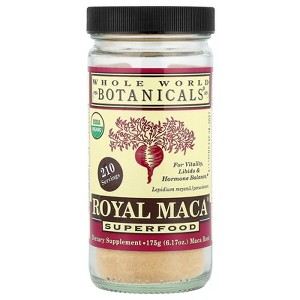 WHOLE WORLD BOTANICALS Organic Royal Maca Powder, 6.17 OZ - 1 of 3