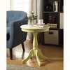 NicBex 18"W Cottage Style Round Pedestal Table Turned Base w/4 Legs Coffee/Side Table for Small Spaces - 2 of 4