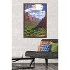 Trends International Lantern Press - Zion National Park, Utah, Zion Canyon View Framed Wall Poster Prints - 2 of 4