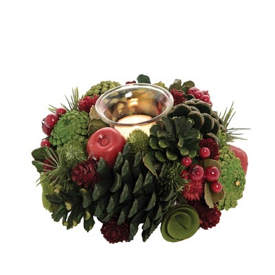 Gallerie II Apple Berry Christmas Votive Candle Holder