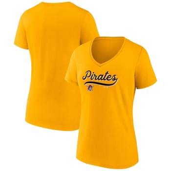 MLB Pittsburgh Pirates Women's V-Neck Core T-Shirt