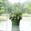 Storeware Bud Vase with Floral Accent (Set of 2) - 2 of 2