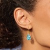 Ross-Simons 13.00 ct. t.w. Sky Blue Topaz Drop Earrings in 10kt Yellow Gold - 3 of 4