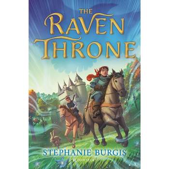 The Raven Throne - by  Stephanie Burgis (Hardcover)