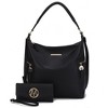 MKF Collection Ophelia Vegan Leather Women’s Hobo Bag with Wallet by Mia K - 2 of 4