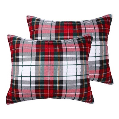 Thatch Home Spencer Holiday Sham Set - Two Standard Shams - Levtex Home ...