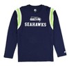 STARTER Mens Seattle Seahawks Graphic T-Shirt - 4 of 4
