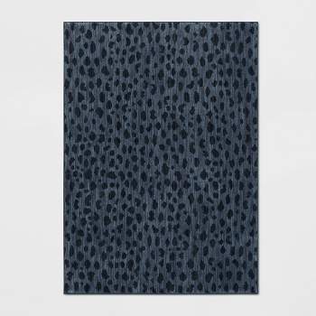 Daffodil Leopard Print Woven Rug - Threshold™