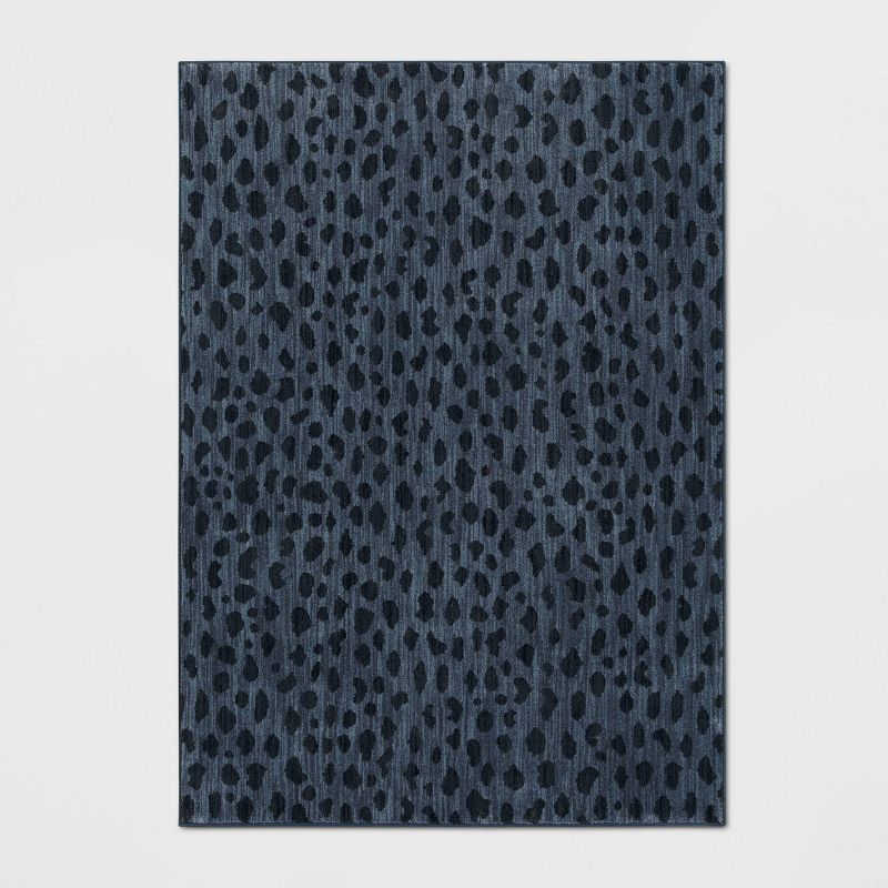 Daffodil Leopard Print Woven Rug - Threshold™, 1 of 15