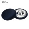 Unique Bargains Blouses Sweater Round Aluminum Cotton Fabric Cloth Covered Buttons 10 Pcs - 3 of 4