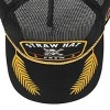 One Piece Live Action Straw Hat Crew Gray Retro Full Mesh Hat-OSFA - 4 of 4
