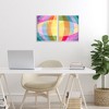 Stupell Industries Oblique Neon Flare 2pc Wall Plaque Art Set - 2 of 4