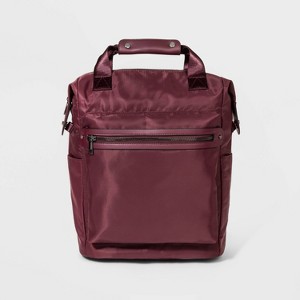 Square Backpack - A New Day Burgundy, Women