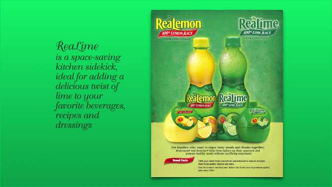ReaLime 100% Lime Juice - 15 fl oz Bottle, 2 of 8, play video