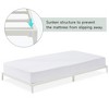 Low Bed Frame, Metal Platform Bed Frame, Heavy Duty Noise Free Bed Frame with Metal Slat Support and Strong Bearing Capacity, No Box Spring Needed - 4 of 4