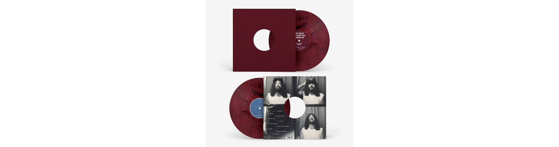 Hazlett - Last Night You Said You Missed Me - Red/Black (Colored Vinyl Red Black 140 Gram Vinyl)