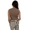 Women's Alix Suit Vest Buttoned Top - FRNCH - 4 of 4