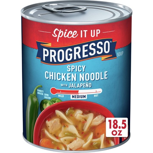 Progresso Spicy Chicken Noodle With Jalapeno Soup - 18.5oz : Target