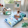 Butterfly Craze Butterfly Craze Floor Pillow Case, Mattress Bed Lounger Cover, Cars Blue, King Size - for Kids & Adults - 2 of 4