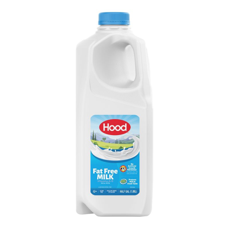 Hood Fat Free Milk - 0.5gal, 1 of 8