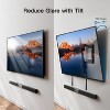 Pipishell UL Listed Tilt TV Wall Mount for 37-75" TVs, Fits 16"-24" Studs, Max VESA 600x400mm, Holds Up to 132 lbs - 4 of 4