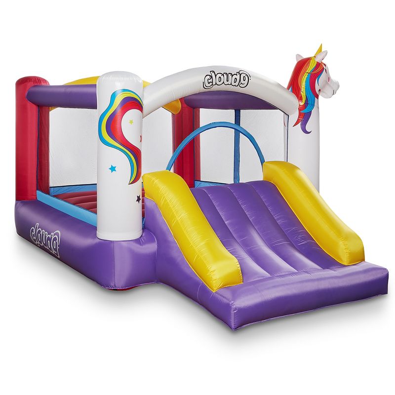 Cloud 9 Unicorn Bounce House - Inflatable Bouncer with Blower, 1 of 8