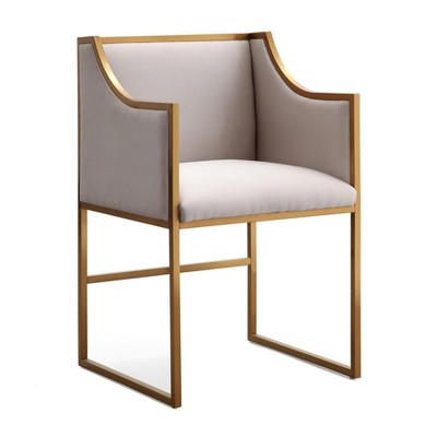Atara Velvet Chair Cream