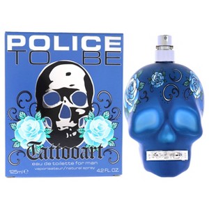 Police To Be TattooArt Men's Cologne EDT Spray - 4.2oz - 1 of 3