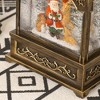 Whisen Christmas Snow Globe Lantern, Christmas Decoration for Holiday Party or Gift - Bronze - 3 of 4