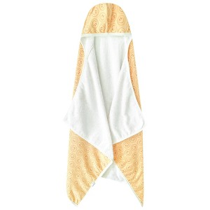 Premium Big Kid Hooded Kids' Towel Smiley Face - 1 of 1