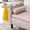 CAVINAS Rectangular Polyester Storage Ottoman Bench with Versatile Design,Upholstered Storage Ottoman,Storage Benches for Living Room,Bedroom - 4 of 4