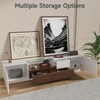 Modern LED TV Stands with Storage Entertainment Center - 4 of 4