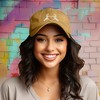 Dalix Heart of Bones Embroidered Cotton Dad Hat Adjustable Baseball Cap Womens - 2 of 4
