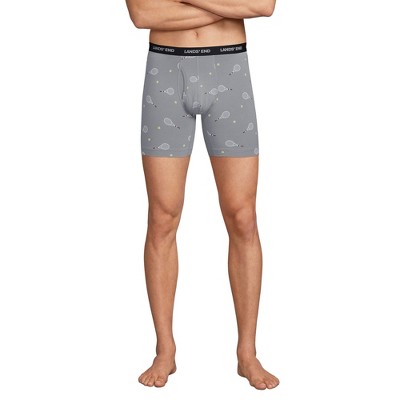 Lands' End Men's Comfort Knit Boxer 3 Pack