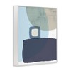 Stupell Industries Modern Contemporary Sleek Blue Geometric Shapes Framed Giclee Art, White, 24" x 30" - 2 of 4