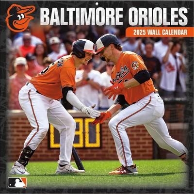 MLB Baltimore Orioles 2025 12"x12" Team Wall Calendar