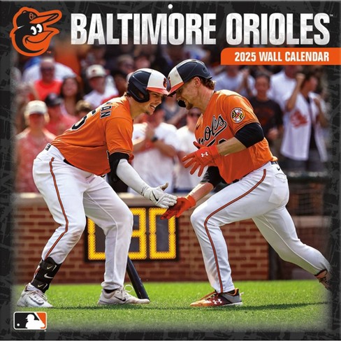 MLB Baltimore Orioles 2025 12"x12" Team Wall Calendar - image 1 of 4