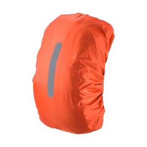 Unique Bargains Waterproof Backpack Rain Cover with Vertical Reflective Strap - 1 of 4