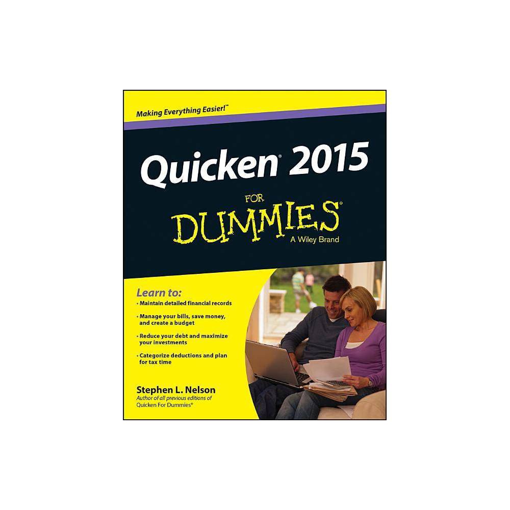 ISBN 9781118920138 For Dummies Quicken 2015 for Dummies (Paperback
