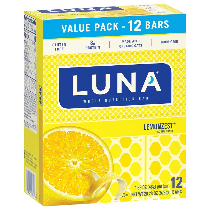 LUNA LemonZest Nutrition Bars
, 5 of 8