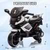 6V Kids Motorcycle,Electric Ride On Car Toy with Training Wheels,Working Headlight,Horn & Music - 4 of 4