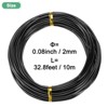 Unique Bargains Aluminum Gardening Branch Bonsai Training Wire 1 Roll - 3 of 4