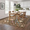 Hallway Runner Rug 2x6 Washable Runner Rugs Non Slip Floral Area Rug Ultra-Thin Soft Flower Carpet Runners for Kitchen Entryway Laundry Bathroom - 4 of 4