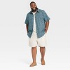 Men's Short Sleeve Poplin Shirt - Goodfellow & Co™ - 3 of 3