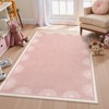 Lahome Short Pile Sunburst Area Rug – Plush Bohemian Accent for Living Room or Bedroom - 2 of 4