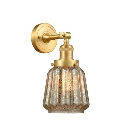 Chatham - 1 Light Wall Sconce In Art Deco Style-12 Inches Tall and 7 Inches Wide
