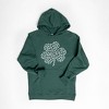 Simply Sage Market Women's Graphic Hoodie Leopard Shamrock - 2 of 3