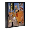 Stupell Industries Cats in Bedroom Classics Parody, 17" x 17" - 3 of 4